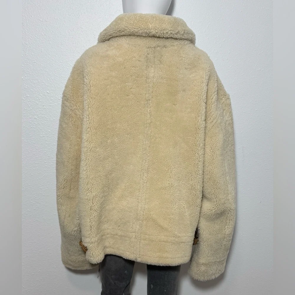 EUC Amiri Oversized Shearling Jacket